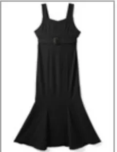 ベルト付マーメイドジャンパースカート