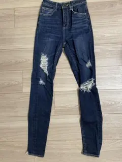 ＊70%off＊ rienda 美脚 ダメージジーンズ