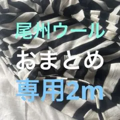 創業100年以上の歴史尾州の老舗生地！ウールガーゼ系薄手ニット生地ボーダー