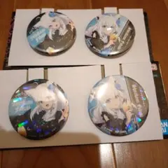 一番くじ　ホロライブ　缶バッジセット　白上フブキ