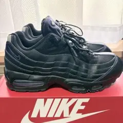 ナイキ エアマックス95 エッセンシャル トリプルブラック 26.5 外箱付 