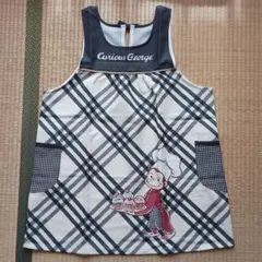 保育士エプロン　おさるのジョージ