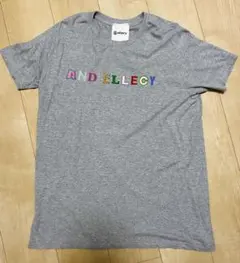 &ellecy アンドエルシー ロゴ刺繍 Tシャツ グレー