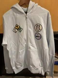Stüssy ステューシー ジップパーカー ワッペン付きのサムネイル