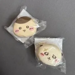 ちいかわ おかおミニシリコンポーチ 2個セット　くりまんじゅう　らっこ