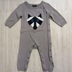 babyGap 動物　ロンパース　グレージュ