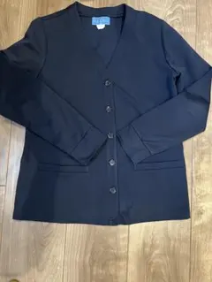 KAZEN ネイビー カーディガン Mサイズ