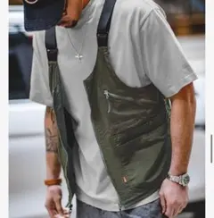 タクティカル　ベスト　2way 着るバッグ　おしゃれ　釣り　アウトドア　キャンプ