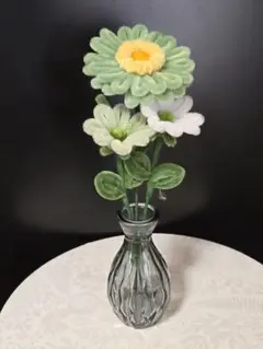 モールフラワー花束ミニ　3本セット　枯れない花