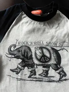 Superfly Tシャツ ロックンロールショー　象　七分袖　送料込み　匿名配送