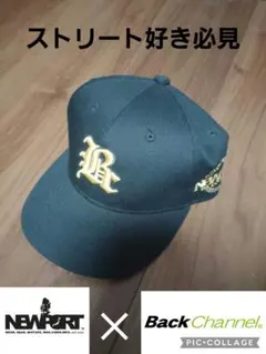 【backchannel×newport】ダブルネーム　ベースボールキャップのサムネイル