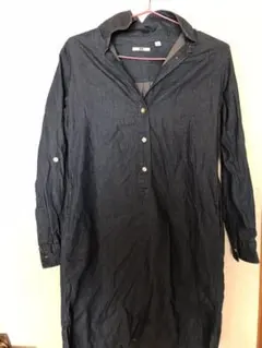 ユニクロ デニムシャツ デニムワンピース