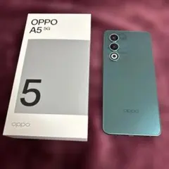新品未使用】OPPO A5 5G 本体 グリーン 4G/128G 管理#03 - メルカリ