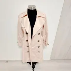 アプワイザーリッシェ トレンチコート ダブルボタン