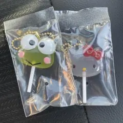 サンリオキャラクターズ　カラフルキャンディーチャーム　キティ　けろっぴ