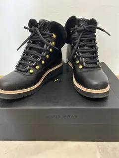 COLE HAAN ファー付きハイカットブーツ　ゼログランド　W20165