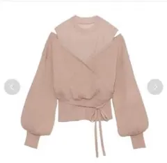 LilyBrown リリーブラウン　カットレイヤードニットトップス定価9900円