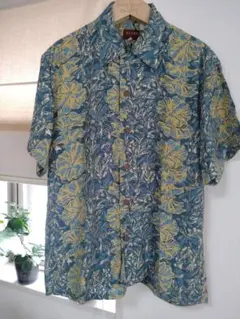 【超希少】BEAMS アロハシャツ 90ｓヴィンテージ ボタニカル柄