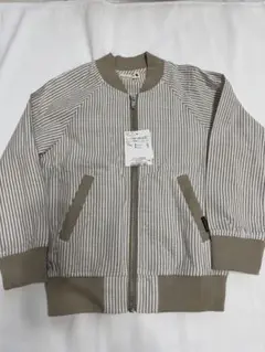 ★新品未使用★ branshes サッカーストライプジャケット ブルゾン120