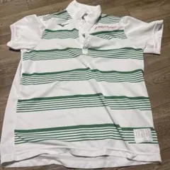 Mizuno SHIZUGAKU ポロシャツ 白/緑セットアップ
