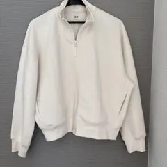 UNIQLO ドライスウェット リラックス ブルゾン XLジップアップ