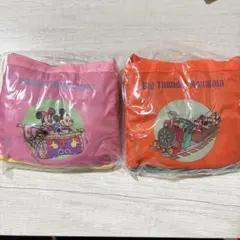 ディズニー カプセルトイ エコバッグ2点セット