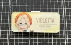 コンパス　アクリルネームプレート　ヴィオレッタ