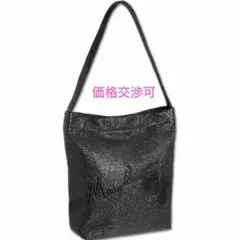 マリークワント メタリックワンハンドル トート（ブラック）