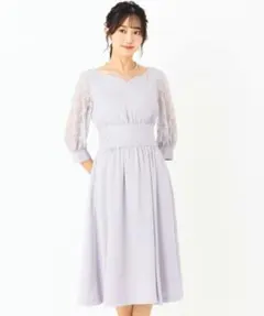 JILL STUART ジルスチュアート レイシーパフドレス