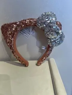 USJ 限定　キティーちゃん　スパンコールカチューシャ　ピンク　ハローキティ