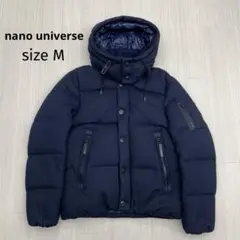 ☆ nano universe 西川ダウン ホワイトダックダウン ジャケット M