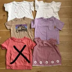 ベビー服 半袖Tシャツ５点まとめ売り