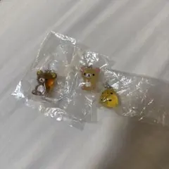 リラックマ クリアマスコットチャーム 3点セット