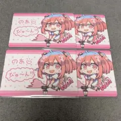 【4枚】 カラフルピーチ トレカ 展示会 初期 のあ