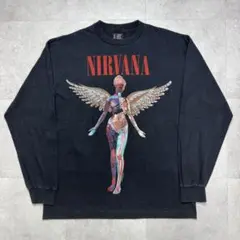 NIRVANA IN UTERO ニルヴァーナ ロンT Tシャツ