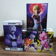 新品未開封 最新ハンターハンター プライズフィギュア6点まとめ売り