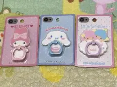 マイメロディ　シナモロール　リトルツインスターズ(キキララ　スマートフォンリング