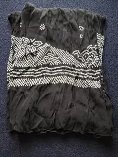 黒刺繍兵児帯