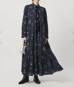 【UNITED ARROWS】フラワープリントワンピース.38