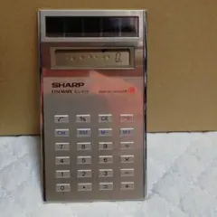 超レア！ 1981年発売 SHARP/シャープ 薄型電卓 EL-835のサムネイル