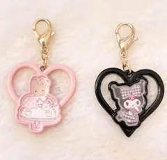 しまむら 青木美沙子 サンリオ クロミ マロンクリーム ハート型チャーム