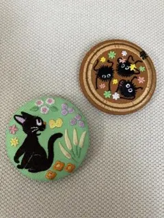 Amazon.co.jp: ジブリ 魔女の宅急便 キキ ポーチ デニム刺繍シリーズ