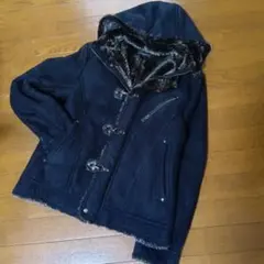 HIDEAWAYS NICOLE ダッフルコート ファー フェイクムートンのサムネイル