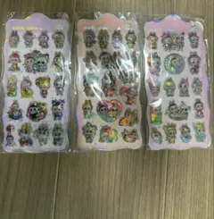 24時間以内発送 ラブブオーロラシール3枚セット