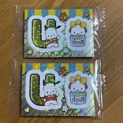 サンリオキャラクターズ　シールチョコレート　ポチャッコ