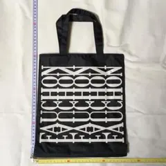 【新品未使用】FAUCHON トートバッグ ブラック ロゴ入り