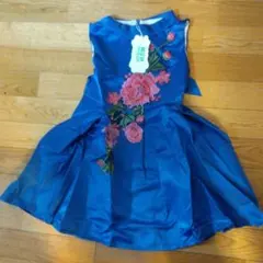 新品豪華刺繍ドレス 120