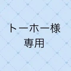 トーホー様専用ページ