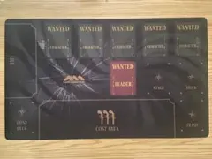 ワンピースカードゲーム　プレイマット　黒ひげ　カードマウンテン