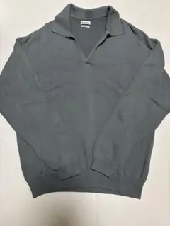 Steven Alanスキッパーニット　ポロシャツ ルーズフィットMサイズ